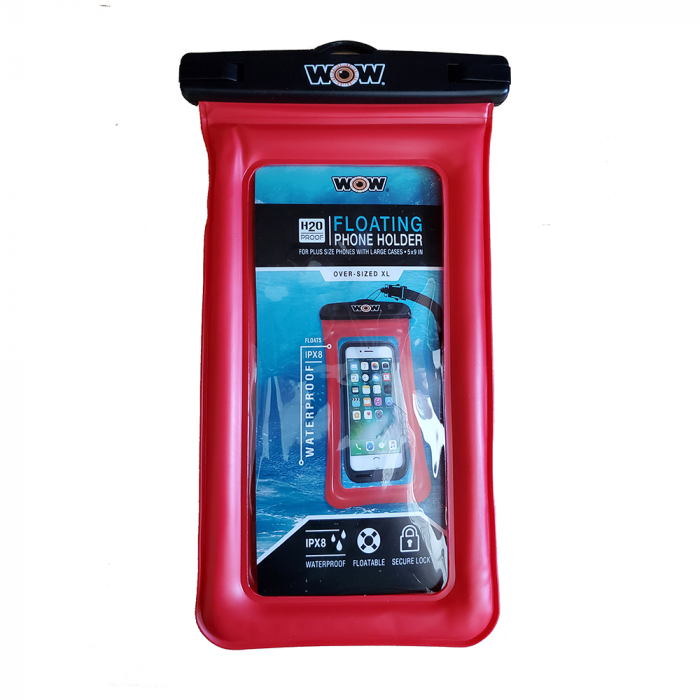 WOW_Watersports_H2O_Proof_Smart_Phone_Holder___5__x_9____Red