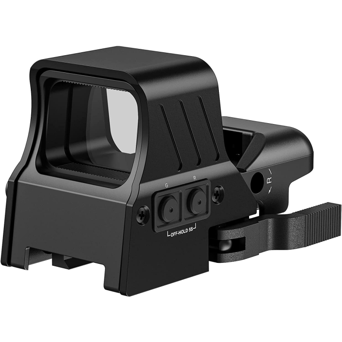 MidTen 1X22X33 Red Green Dot Sight 4 Reticles Reflex Sight Quick Detach Mount 20mm Rail main product photo