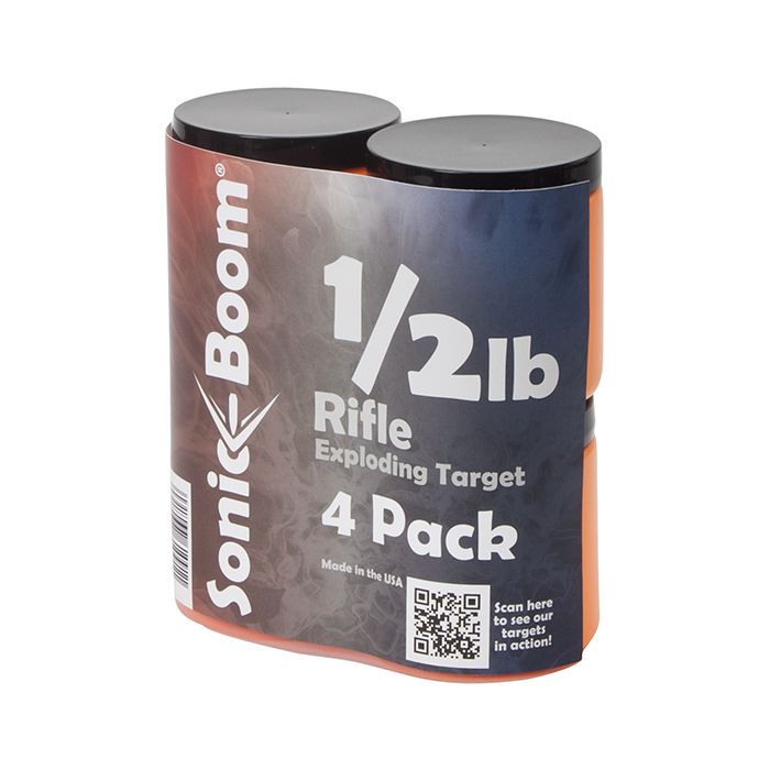 Sonic Boom 1/2lb Exploding Target 4 Pack