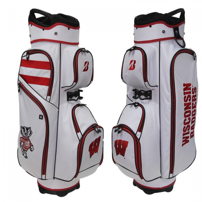 Bridgestone_NCAA_Golf_Cart_Bag_Wisconsin