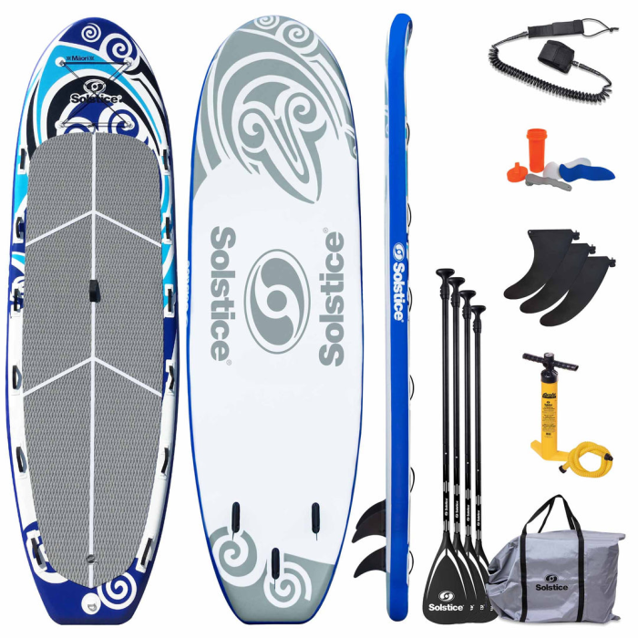 Solstice_Watersports_MAORI_GIANT_MULTI_PERSON_INFLATABLE_PADDLEBOARD_WITH_LEASH___4_PADDLES