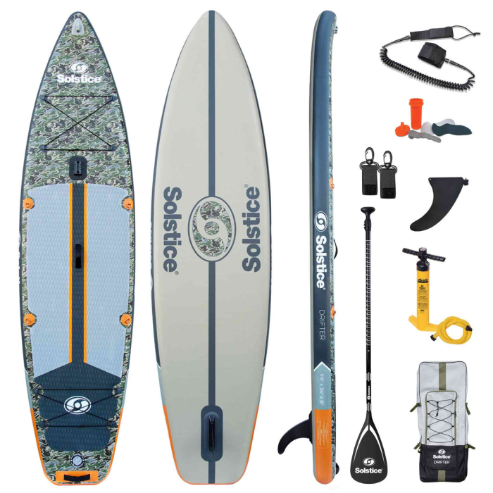 Solstice_Watersports_DRIFTER_CAMO_INFLATABLE_STAND_UP_PADDLEBOARD_FULL_KIT_W__FISH_POLE_ADAPT