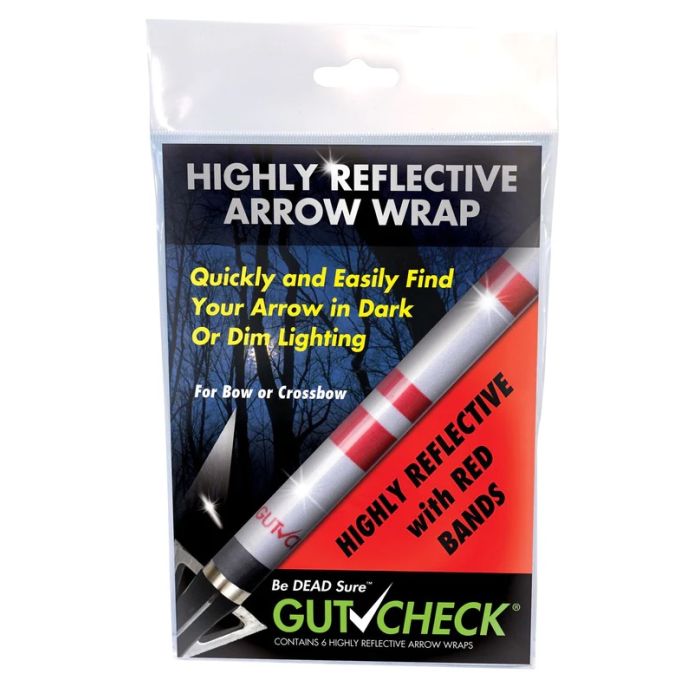Inventive Outdoors Gutcheck Indicators® Highly Reflective 4-Pack Wrap Bundle main product photo