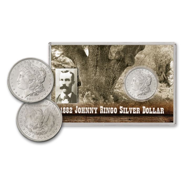 1882-O Johnny Ringo Morgan Silver Dollar BU main product photo
