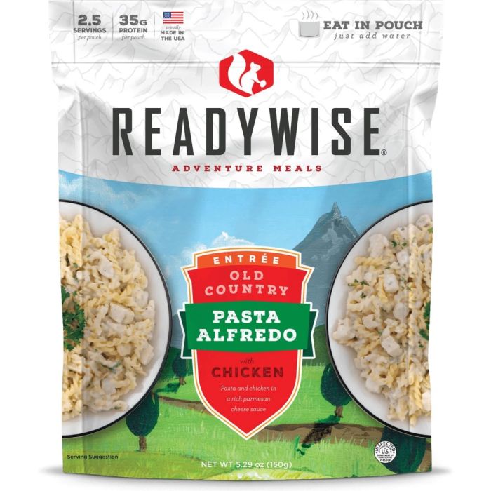 ReadyWise Old Country Pasta Alfredo with Chicken Case of 6 main product photo