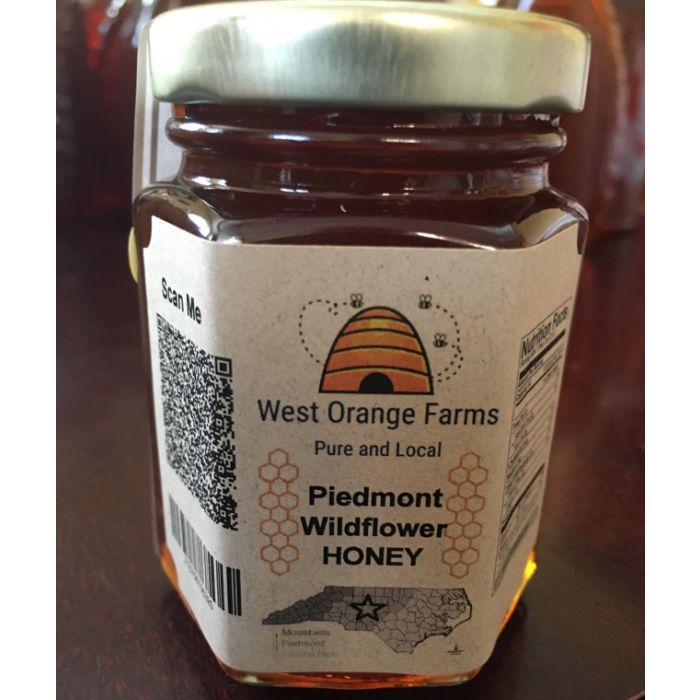 West Orange Farms Spring Harvested Piedmont Wildflower Honey main product photo