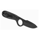 12 Survivors BKE Fixed Blade Knife w/Sheath - Blackened Finish