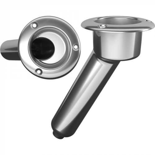 Mate_Series_Stainless_Steel_30_deg__Rod__amp__Cup_Holder___Drain___Round_Top