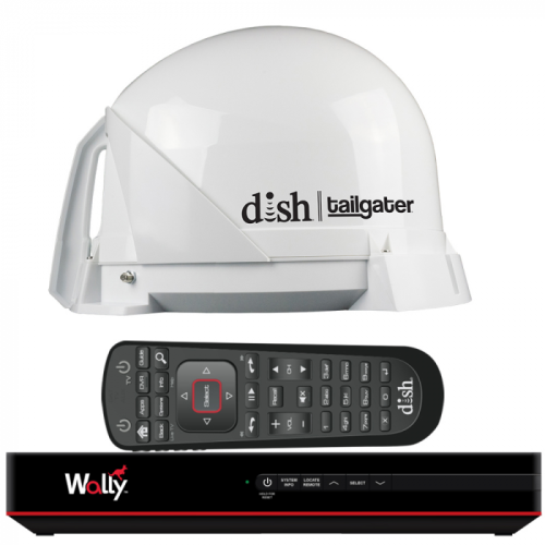KING_DISH_reg__Tailgater_reg__Satellite_TV_Antenna_Bundle_w_DISH_reg__Wally_reg__HD_Receiver__amp__Cables